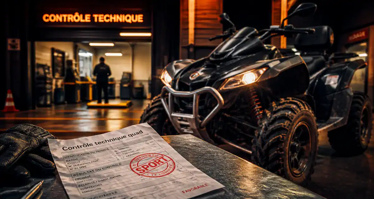 controle technique quad : calendrier 2024, quad en contrôle technique