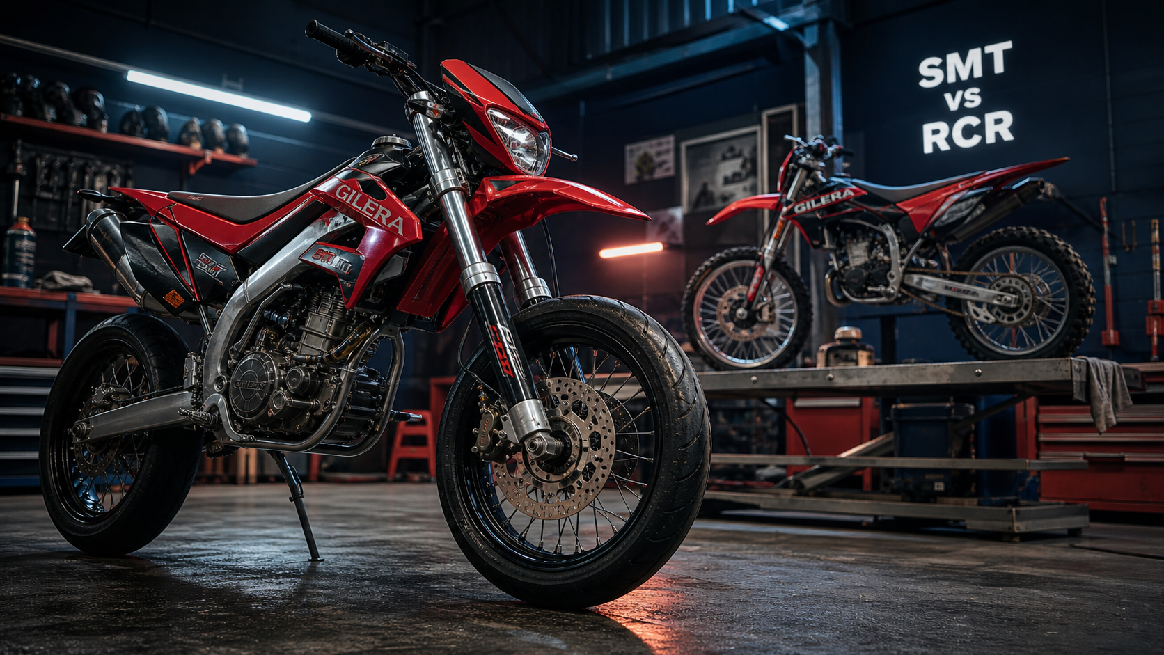 Gilera 50cc SMT et RCR : choisir la mécaboite idéale