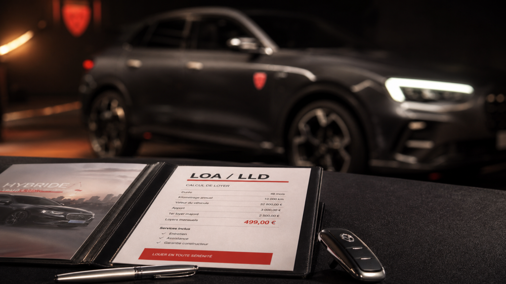 Leasing voiture hybride : dossier LOA/LLD et clé, pour éviter les frais de restitution excessifs