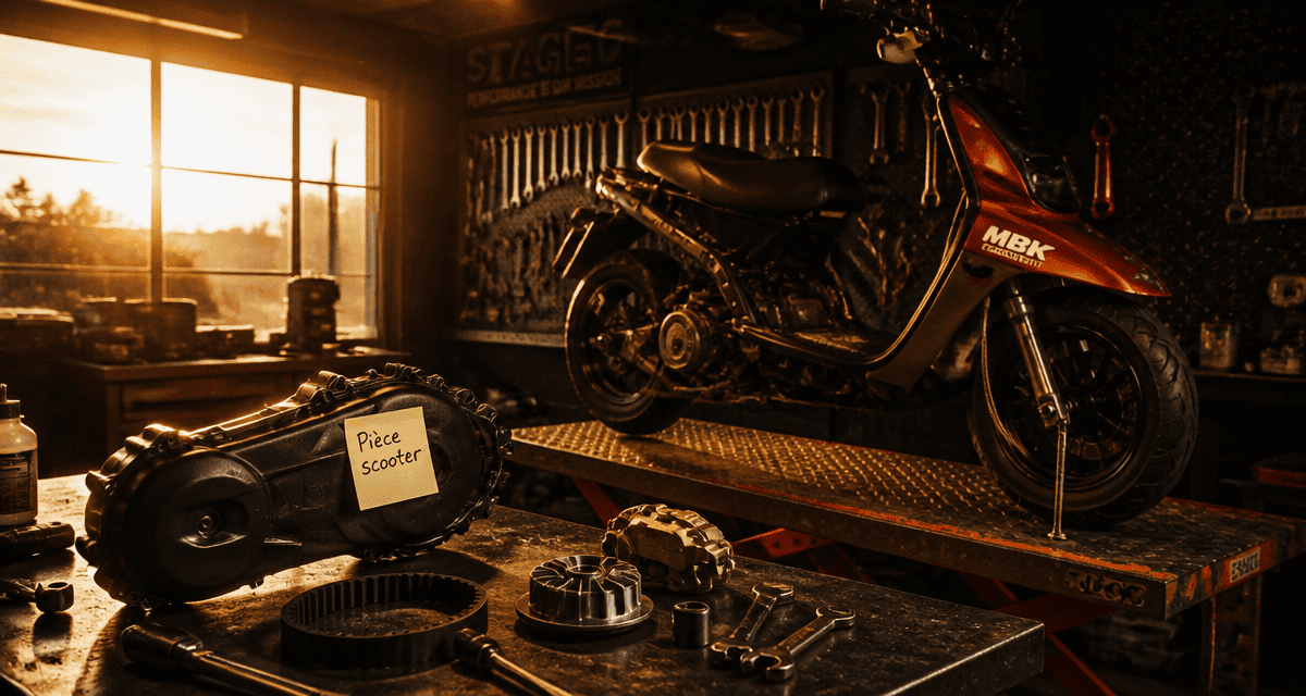 piece scooter mbk booster atelier