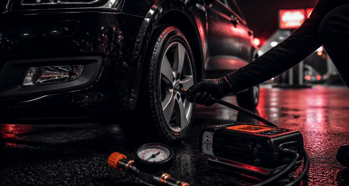 Pression pneu polo 5 : manomètre et gonflage sur Volkswagen Polo 5