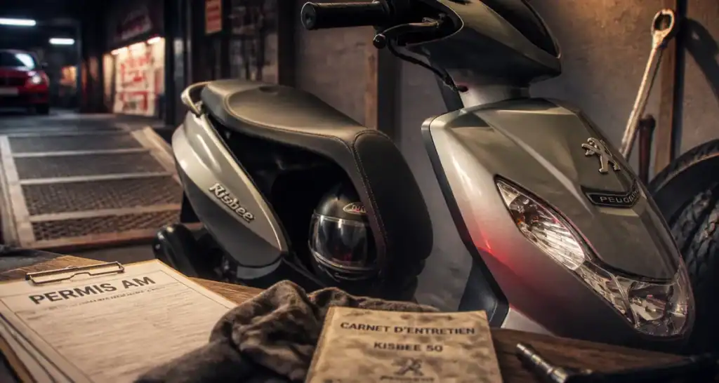 Scooter Kisbee 4T avec permis AM, achat scooter