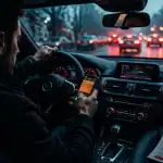 telephone au volant combien de point conducteur smartphone