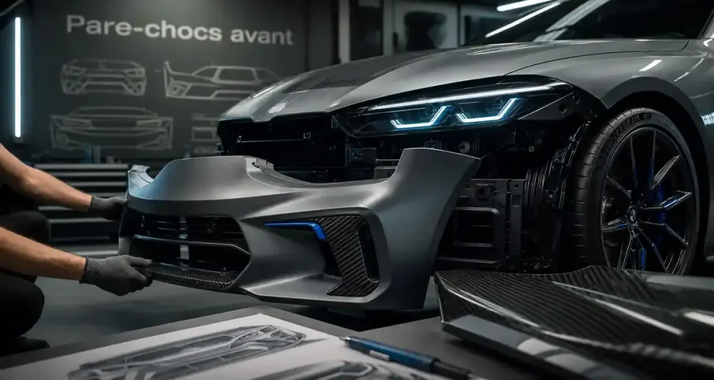 Pare-chocs avant : l’élément clé du style et de la personnalisation auto