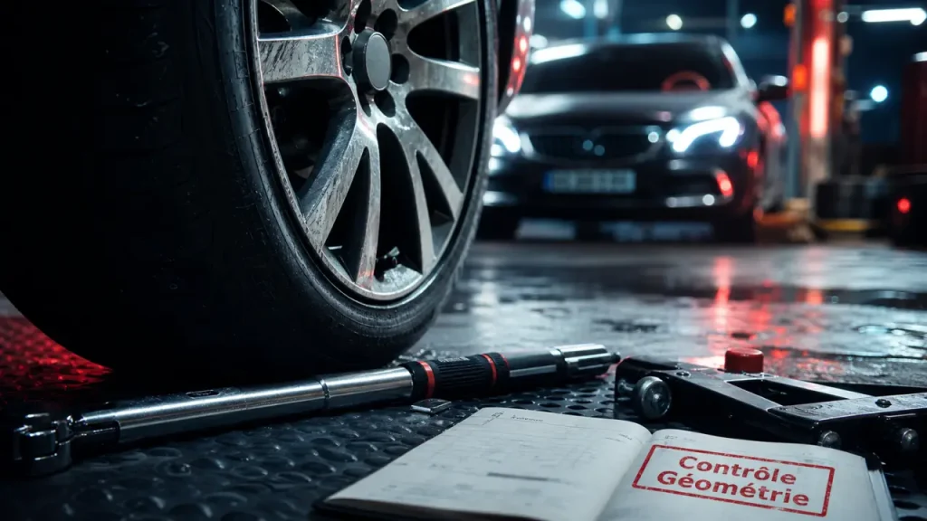 Voiture qui a pris un trottoir : volant, vibrations et pneus, les signes à surveiller