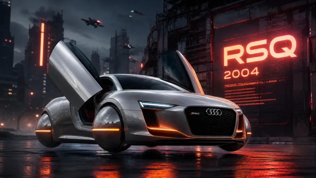 Audi RSQ concept car : le prototype d’I, Robot entre roues sphériques, V10 et héritage R8