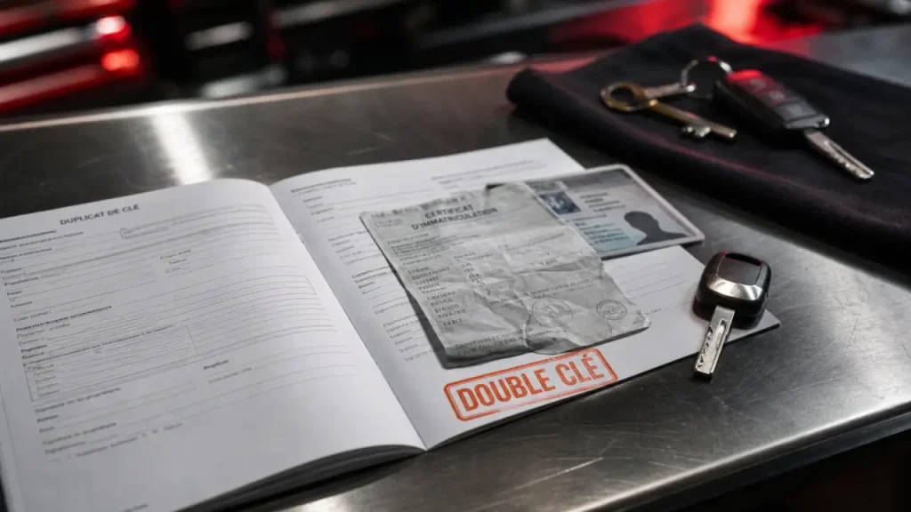 Double de clé voiture : prix, délais et documents à prévoir