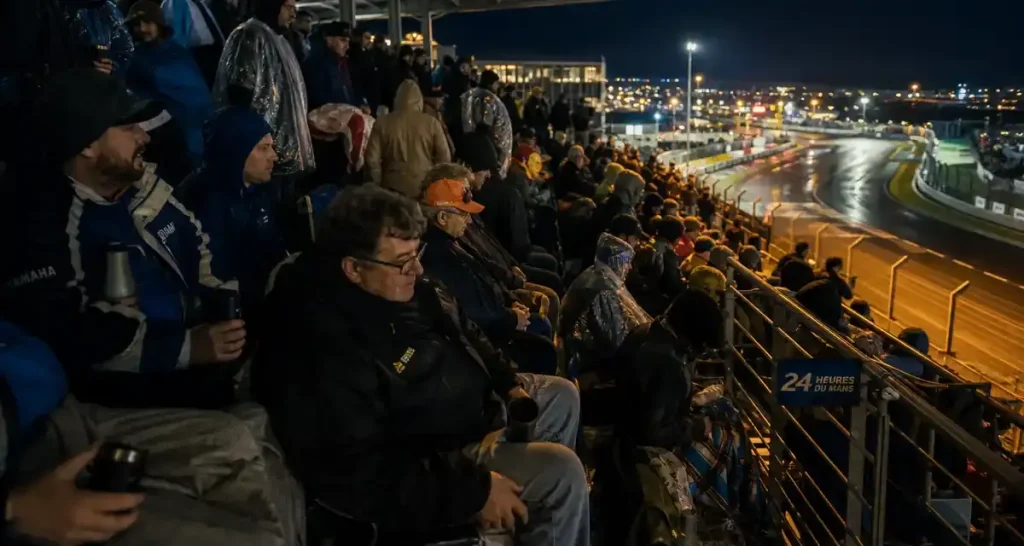 Les 24 Heures du Mans côté tribunes : comment tenir la nuit