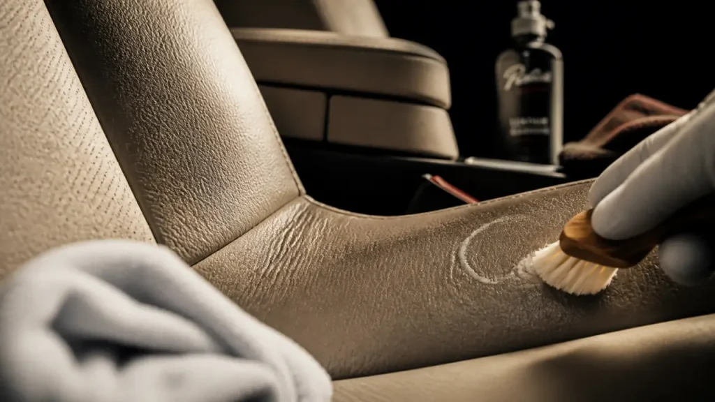 Comment nettoyer un cuir beige en voiture sans l’abîmer, le ternir ni le craqueler ?