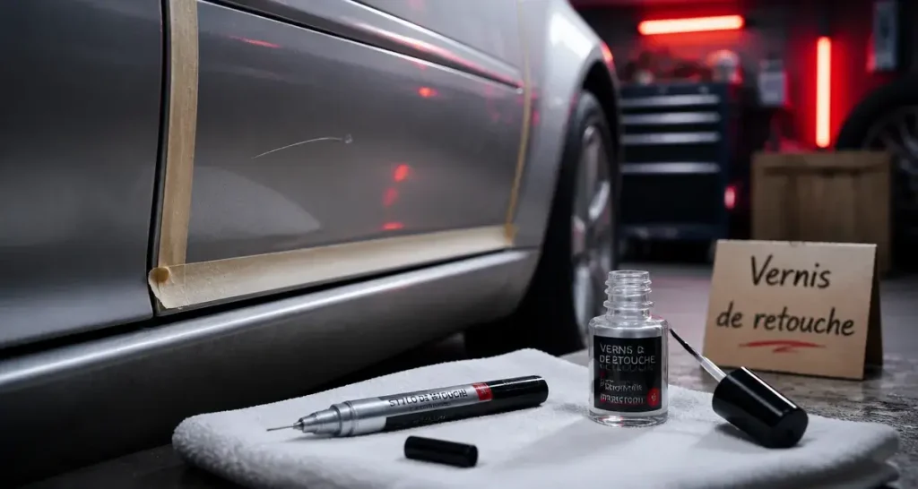 Vernis de retouche voiture : 3 formats pour réparer vos éclats de carrosserie