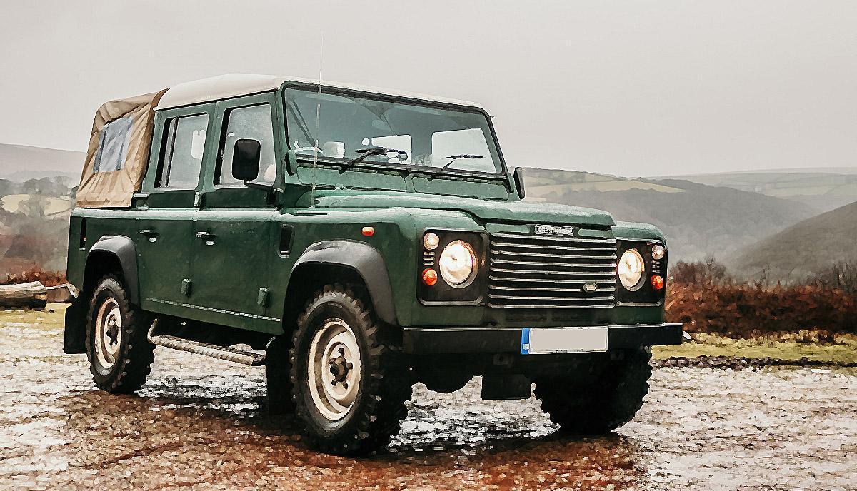 Marche-pied pour Land Rover Defender 110