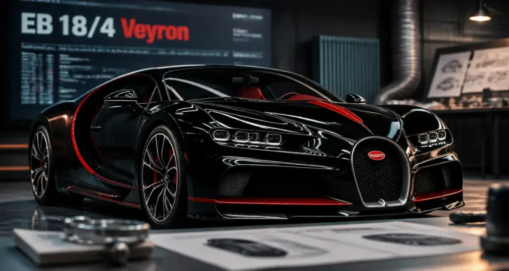 EB 18/4 Veyron : le concept car Bugatti qui a préparé la Veyron de série