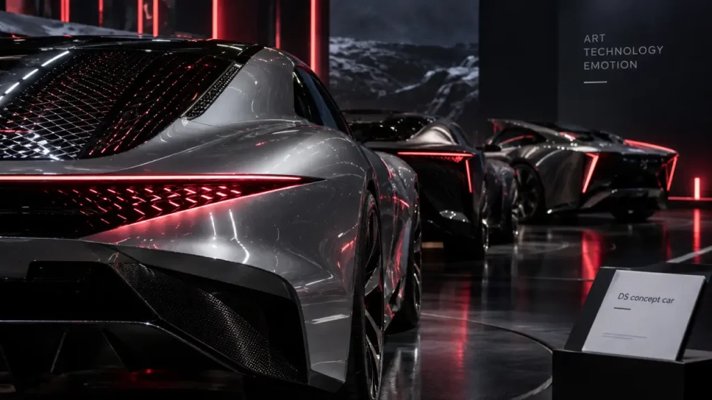 DS concept car : 650 km d’autonomie, 1 360 ch et trois visions de l’électrique