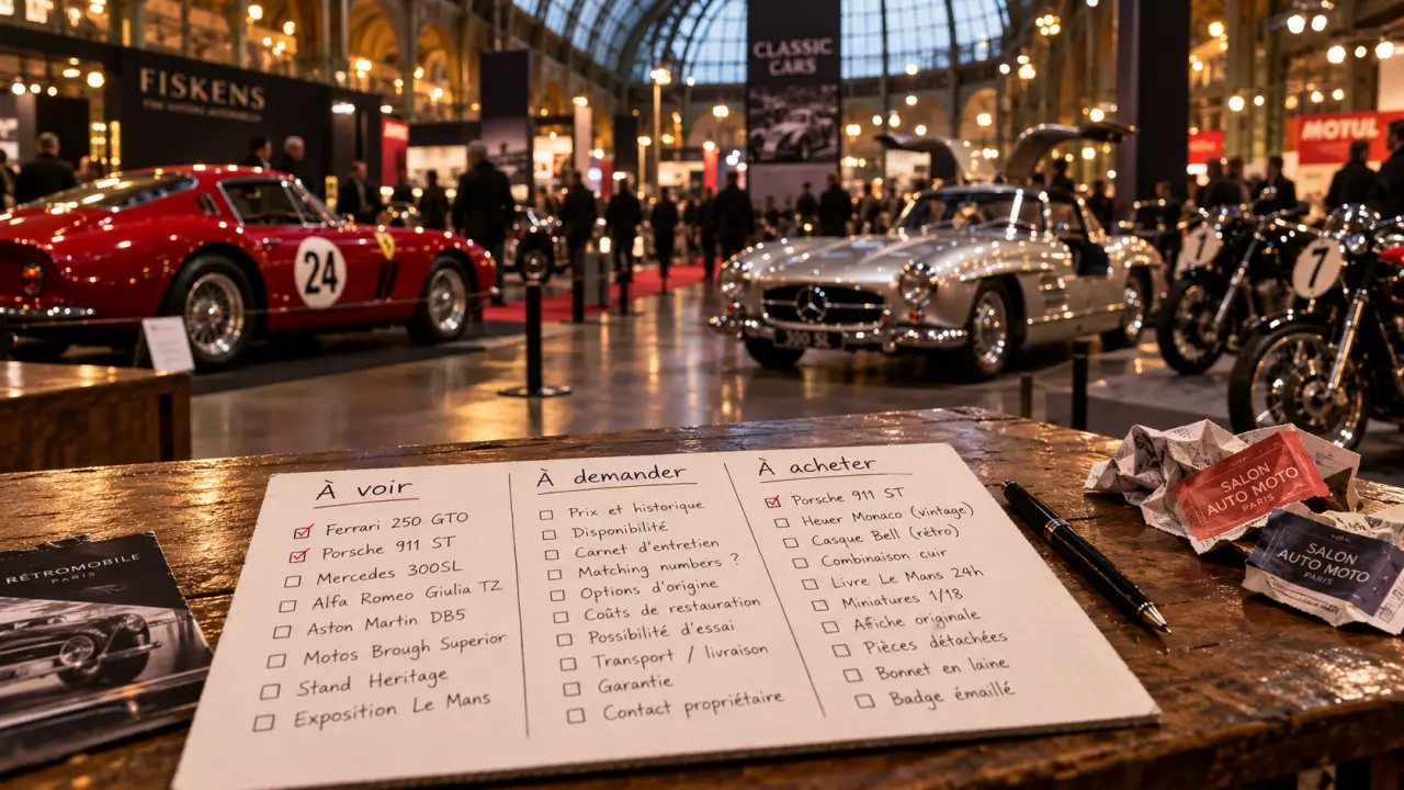 Salon de l automobile 2026 Nantes, Historic Auto : halls et voitures de collection