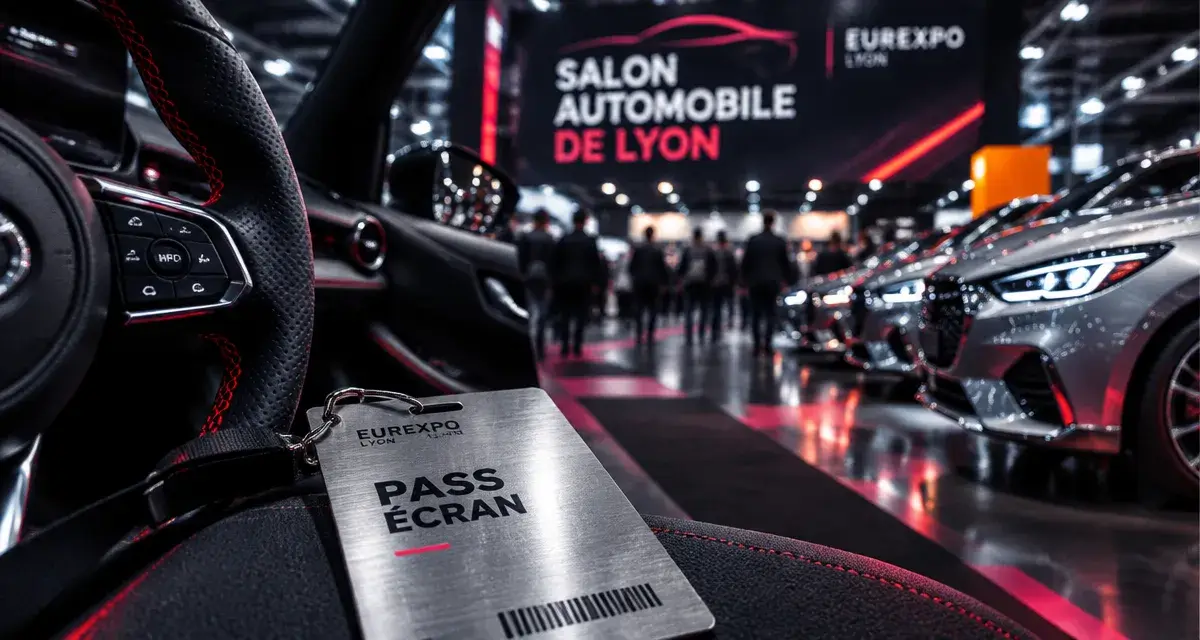 Salon automobile lyon : véhicules à l’essai en salon automobile